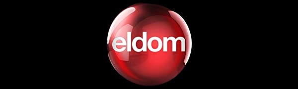 eldom logo marca europea electrodomesticos pequeños gofreras hervidores calefactores