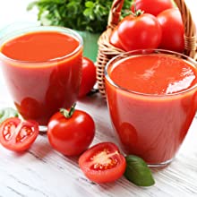 Zumo de tomate fresco